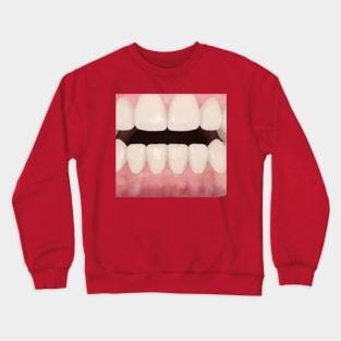 funny smile Crewneck Sweatshirt